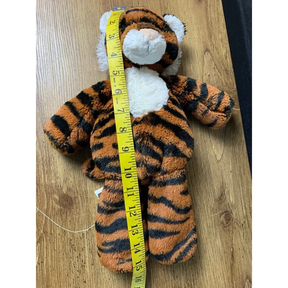 Mary Meyer Marshmallow Tiger Plush Stuffed Animal Soft Orange Black